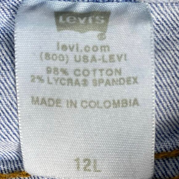 LEVIS 550 “Relaxed Boot Cut” Women Jeans Size 12L - Picture 9 of 11